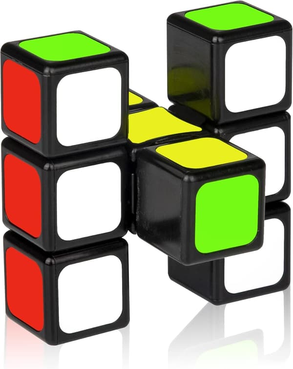 Magic Cube 1x3x3 Magic Cube för vuxna och pojkar, pedagogisk leksak, 3D