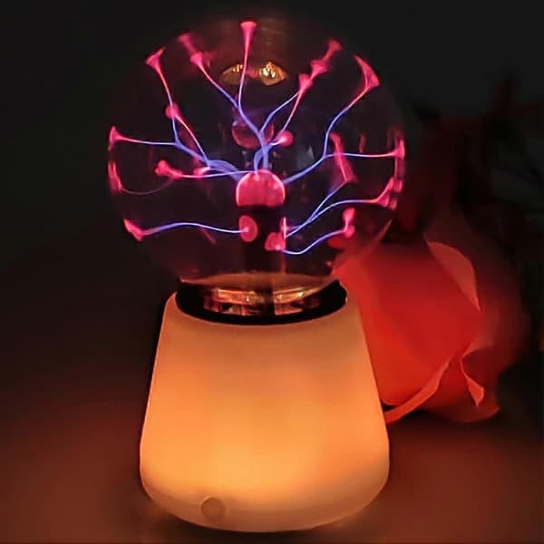 Plasmakulelampe Interaktiv Berøringslys Klode Stemningslys Festrekvisitt