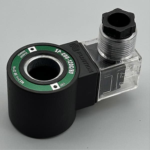Magnetventilspole SP-COU-24DC/80 12DC/80 COI-230/50/60/80, ID 18mm SP-COU-12DC 80 Green