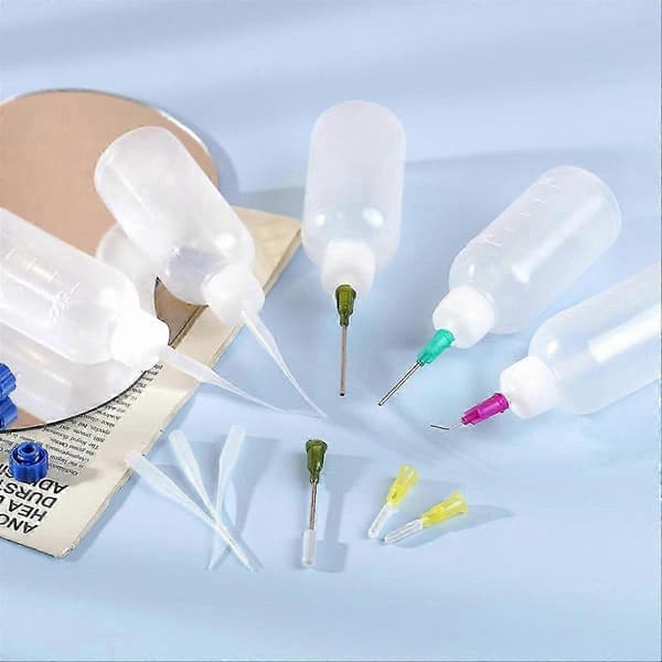 30 ml præcisionslimapplikatorflaske med fin spids, sæt med 1