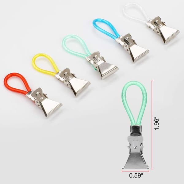 Kökshandduksklämmor, 30-pack Diskhandduksklämmor, Diskhandduksklämmor H