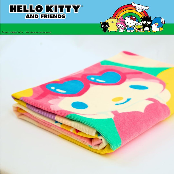 Sanrio My Melody Super SoftBad/Pool/Strandhandduk, Samlarobjekt GGB146 27.5x55in 70x140cm