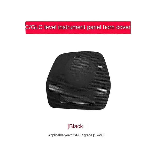 A20568016079051 Dash højttalerdækselnet til C GLC W205 W253 2015-2021 instrumentpanelhorncent Noir