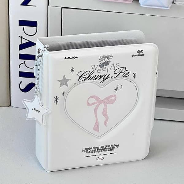 Sødt Kort Album Mini Idol Kort Samlemappe