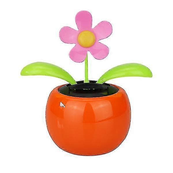 solgungande solrosblomma leksaksdekorationer rosa