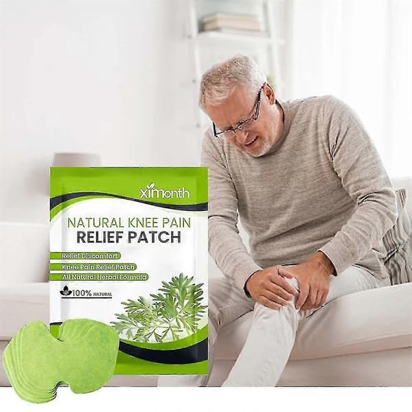1/2/3x Knäsmärtlindrande Plåster Värk Knäsmärtlindrande Pad 2pcs