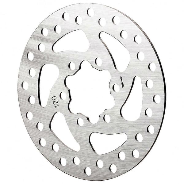 1 stk. 120 mm universal bremseskive i rustfrit stål, tilbehørsdele til bremser