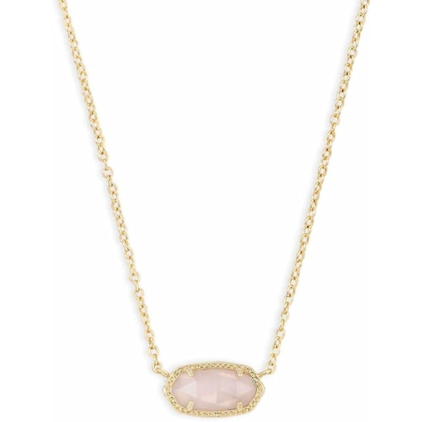 Halsband med hänge för kvinnor, modeaccessoar, 14k förgylld