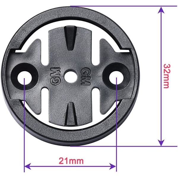 Cykelcomputerbeslag Styrbeslag Adapterbeslag Udskiftningsindsats til Garmin / Wahoo Out Front Cykelbeslag