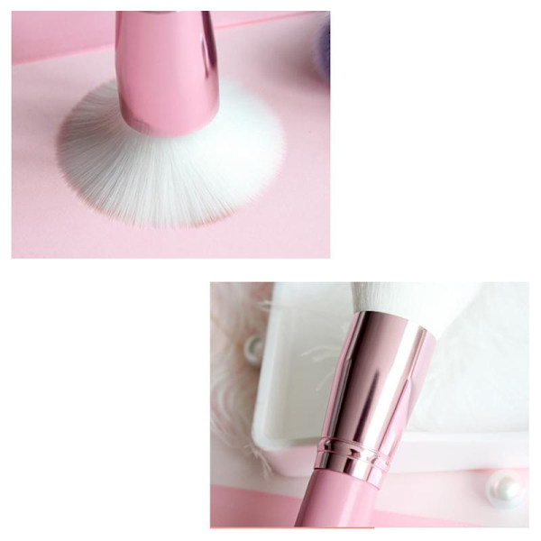 Søde makeupbørster med kattepote til kosmetik