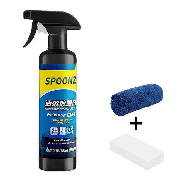 Avansert bil hurtigvirkende beleggmiddelspray Profesjonell beleggspray J9F8 Unique taille Bleu