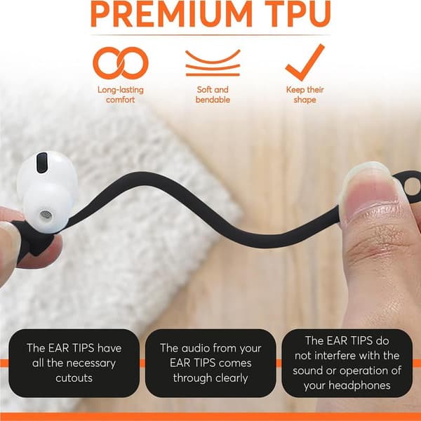 Öronkrokar kompatibla med AirPods 3 & 2 & 1 & Pro EarH