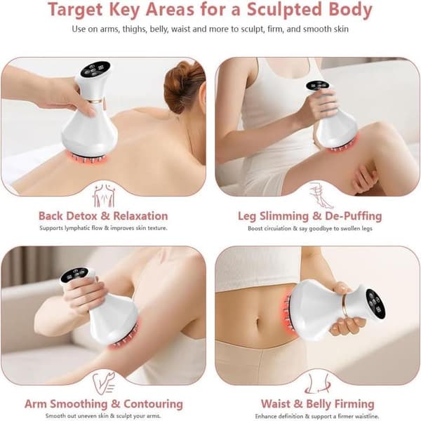 Lymfedrænage Massageapparat – Dybdegående Massage til Krop & Cellulite