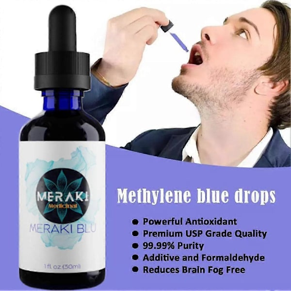 30 ml metyleenisinipisaroita