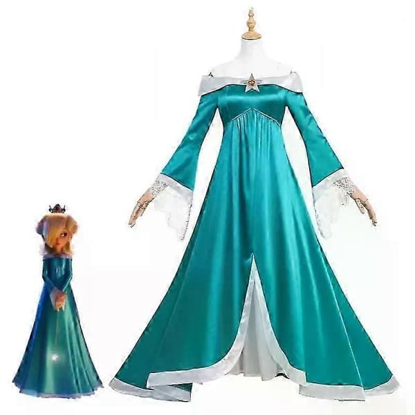 Prinsesse Rosetta cosplaykjole, Mario børnekostume S