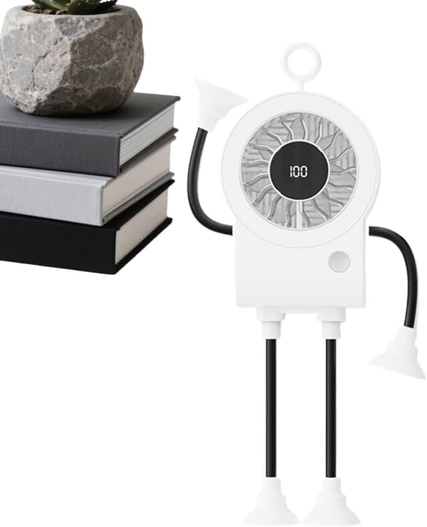 Mini bærbar ventilator – en mini bærbar køleenhed til rejser og kontoret