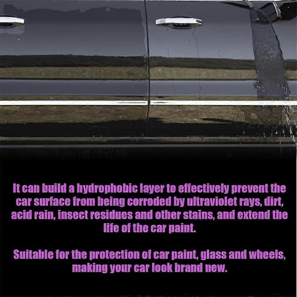 Ultimate keramisk spraycoating Nano krystall hydrofobisk lag poleringsmiddel for lakk 2pcs