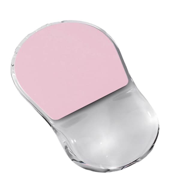 Musematte med håndleddsstøtte Ergonomisk musematte Komfortabel datamaskin håndleddsstøtte for bærbar PC Musematte Kontor Hjem Coral powder