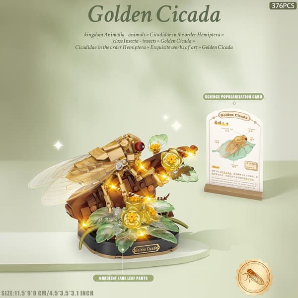 Hyönteisrakennussarja (Cicada)