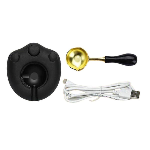 Elektrisk USB Voksforsegler Varmer, Hurtig Smeltning til Bryllupsinvitationer, Håndværk, Konvolutter med Voksperler