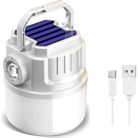 Genopladelig campinglanterne med 4 lystilstande
