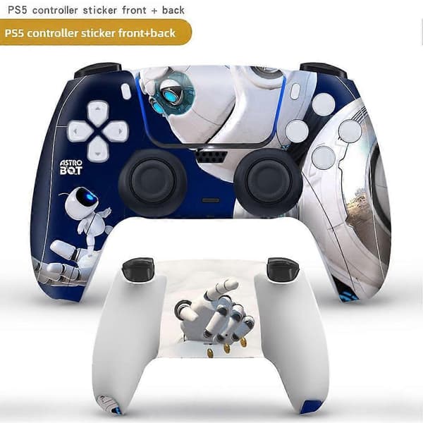 PS5-kontrollerklistremerke Liten robot med bakdeksel 707 1pcs