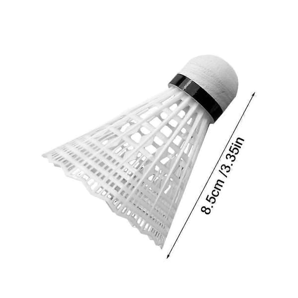 10 stk. plastbadminton lettvektsbadminton for trening | ❃ E4L5 white 10pc