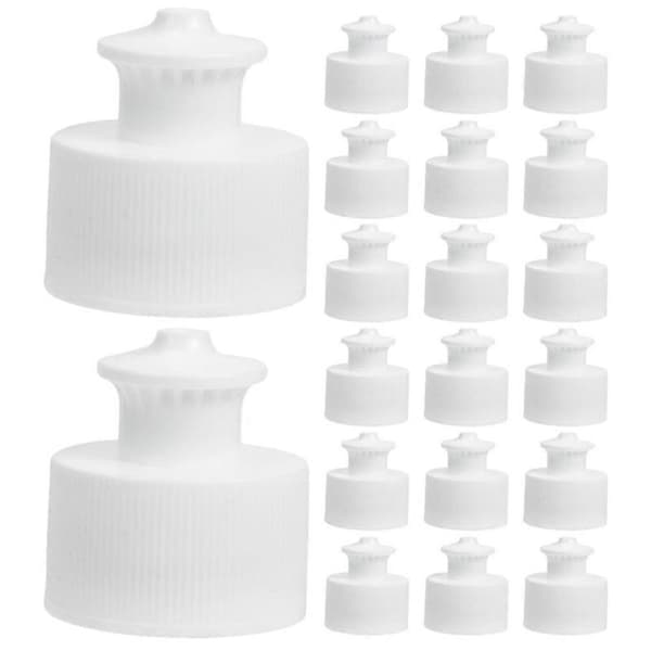 24 st Push Pull Replacement Caps Reusable Sports Bottle Lids Bottle Caps Water Bottle Lids