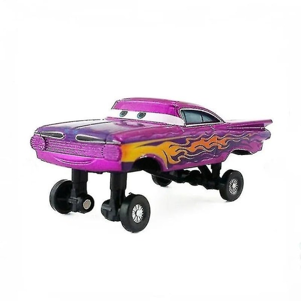 Ny Pixar Multistyle Racing2 3 Ny Raymond Lightning Mcqueen Jackson Storm Støpt metalllekebil M