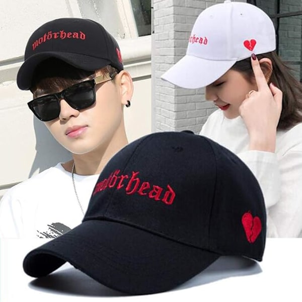 Menn Kvinner Lav Profil Baseball Cap Hat Enkelt Bomull Klassisk Justerbar Hat Broderi Pustende Sports Solhatt Personlig Utendørs Sommer Cap Unisex