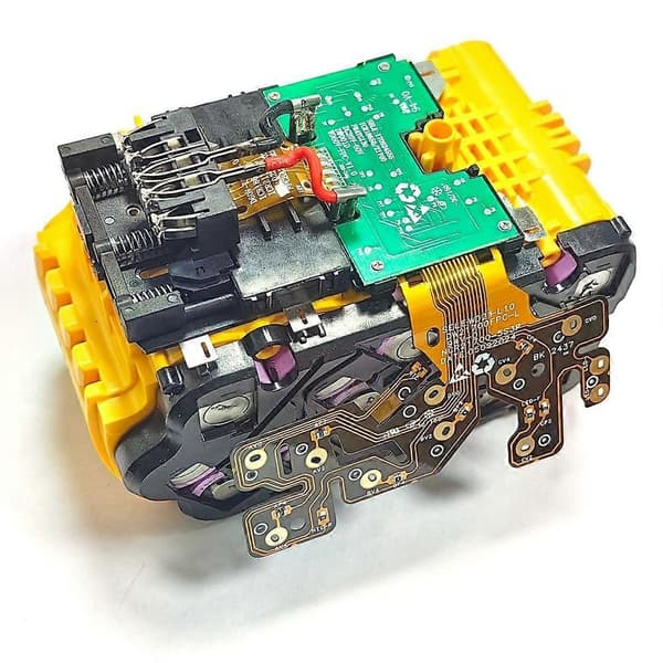 DCB609 BMS PCB 21700 Litiumbatteriladdningsskyddskort för DeWalt 20V för FlexVolt 60V DCB606 DCB612 Couleur aléatoire