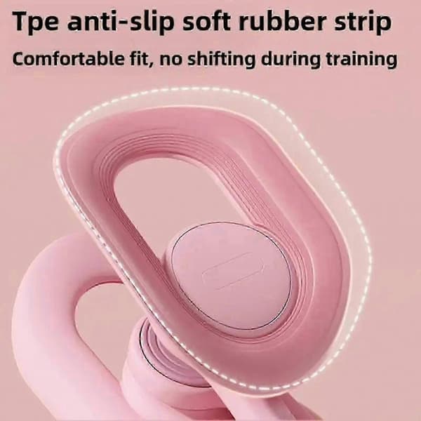 Mireva Fit Bäcken- och Lårtränare med Digital Display, Bäckenbottentränare Pink Countless Adjustable