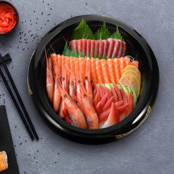 Sushi-tallerken husholdnings-sushibrett for servering 1 stk brett