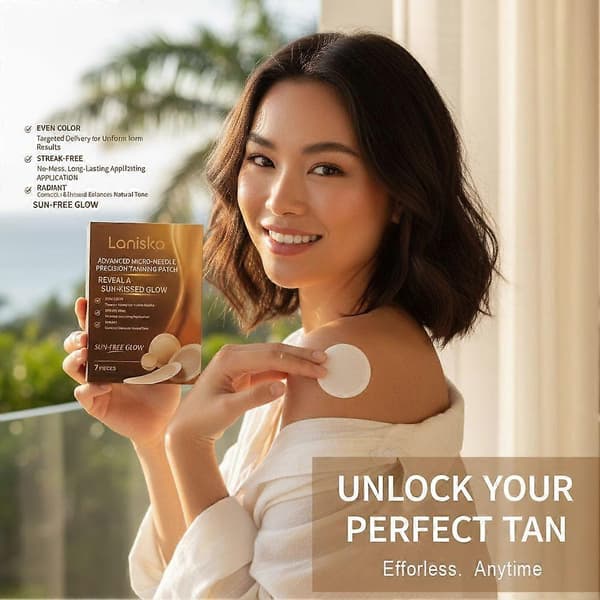 Avancerade Microneedle Precision Tanning Patches - 7 st/förpackning