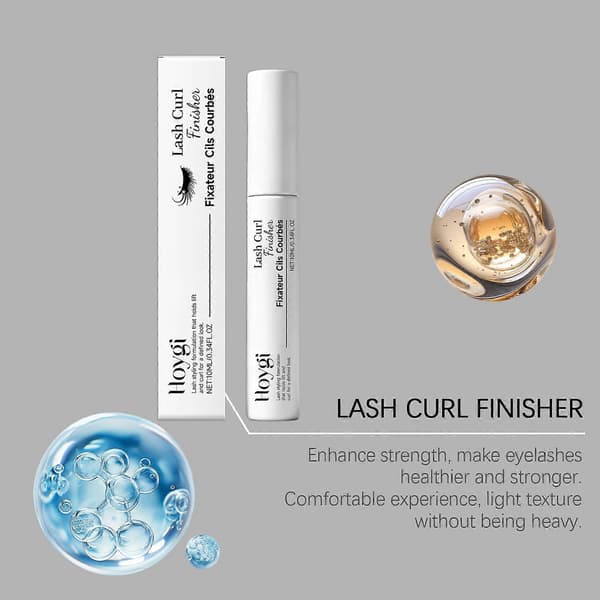 Lash Curl Fixer, hurtigtørrende, langtidsholdbar øjenvippegel (10 ml) 3PCS