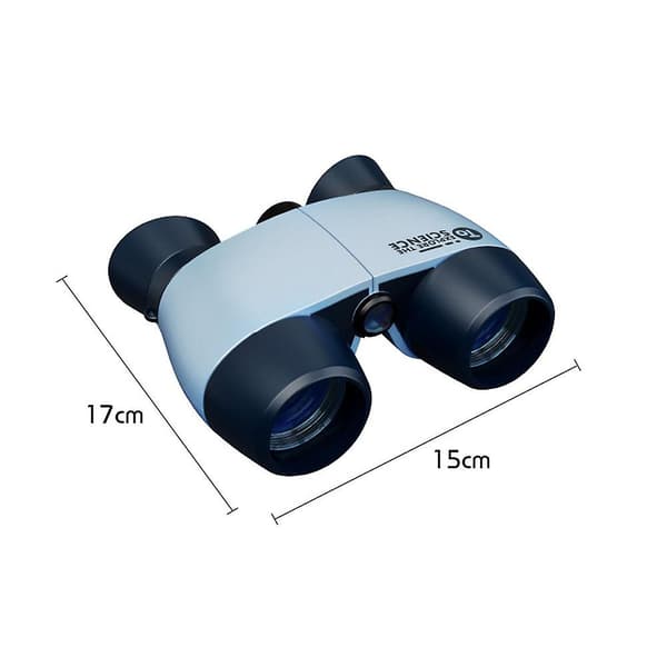 Optiske teleskoper for barn Flerbruks tidlig utdanning Kikkert for barn gutter jenter Black White