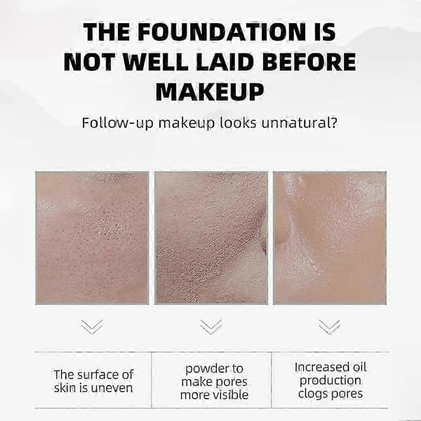 PreMakeup Concealer Flydende Foundation Fugtgivende Usynlige Porer Conceal