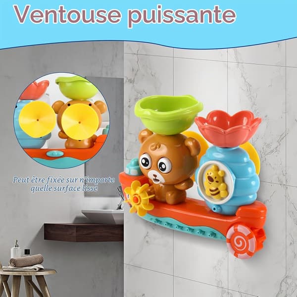 Babybadelegetøj, velegnet til badetid for babyer i alderen 1 til 3 år