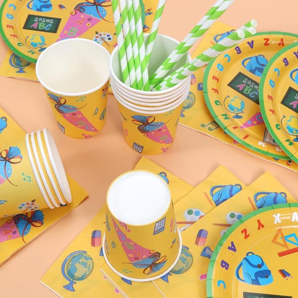 68-dele fødselsdagsfest sæt