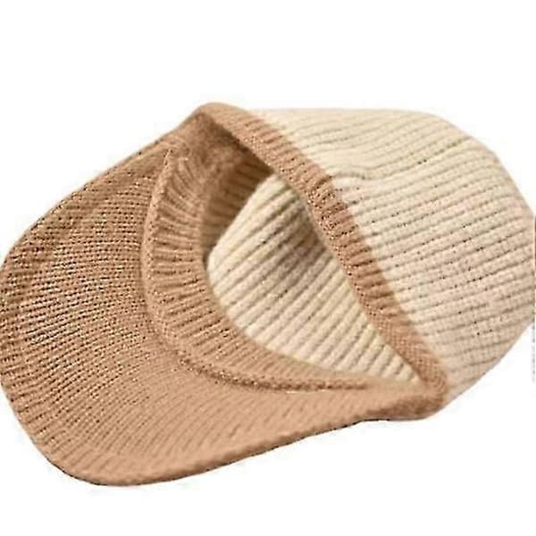 Damhattar Stickade Hattar Stickade Hattar Tomma Topp Ullhattar black