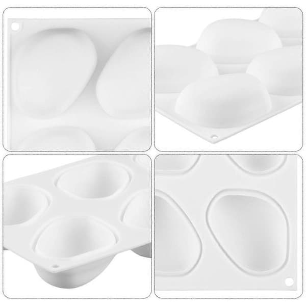 6-hullers brostenssilikoneform brødbagning non-stick form bryllup