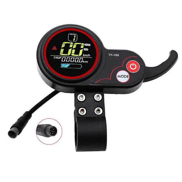 Elektrisk Scooter Afbryder 48V 20A Dashboard 6-Pin Stik Elektronisk Intelligent Dashboard Elektrisk Scooter Tilbehør