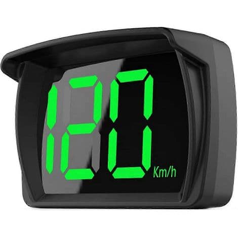 Head-up display med digital GPS-speedometer egnet til biler, el-scootere og elcykler
