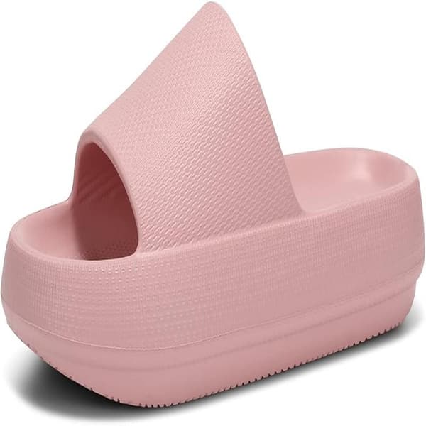 Sandaler for kvinner og menn, tøfler, dusjsko, polstrede sky-tøfler