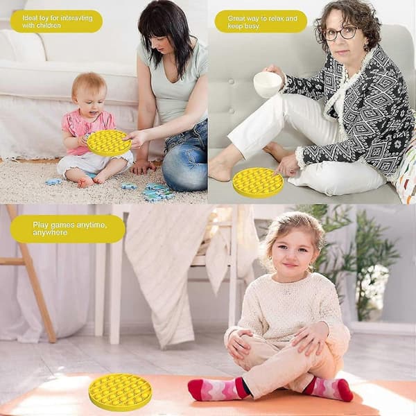 3x Silikone Klemme Sensorisk Legetøj Stress Relief Anti-angst Sensorisk Legetøj
