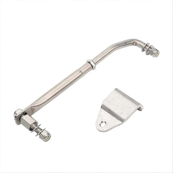 Utombordsmotor Styrstång Styrarm Justerbar Längd Silver