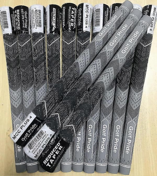 Standardstorlek Golf Pride MCC PLUS 4 Grepp Set om 13 delar Grey Midsize