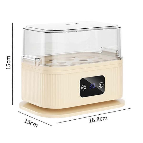 Intelligent æggedamper 200W digital timer til blødkogte æg Green EU