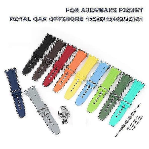 Royal Oak erstatningsrem til Audemars Piguet Grey