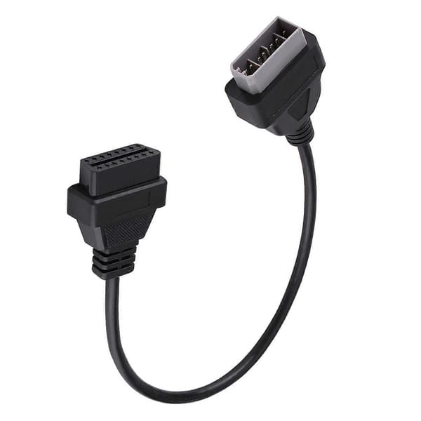 OBD2 14-pin til 16-pin adapter diagnosekabel for Nissan